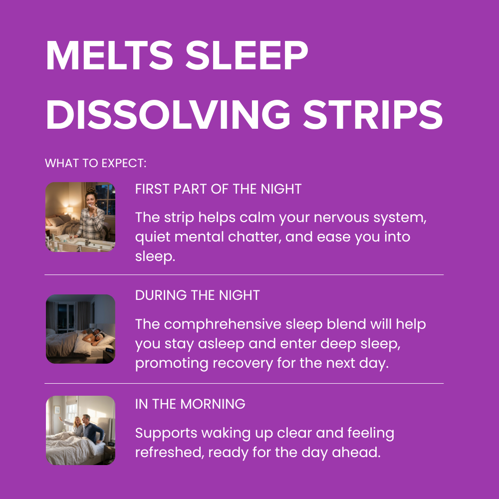 Melts Sleep™ Strips | Rest & Recovery