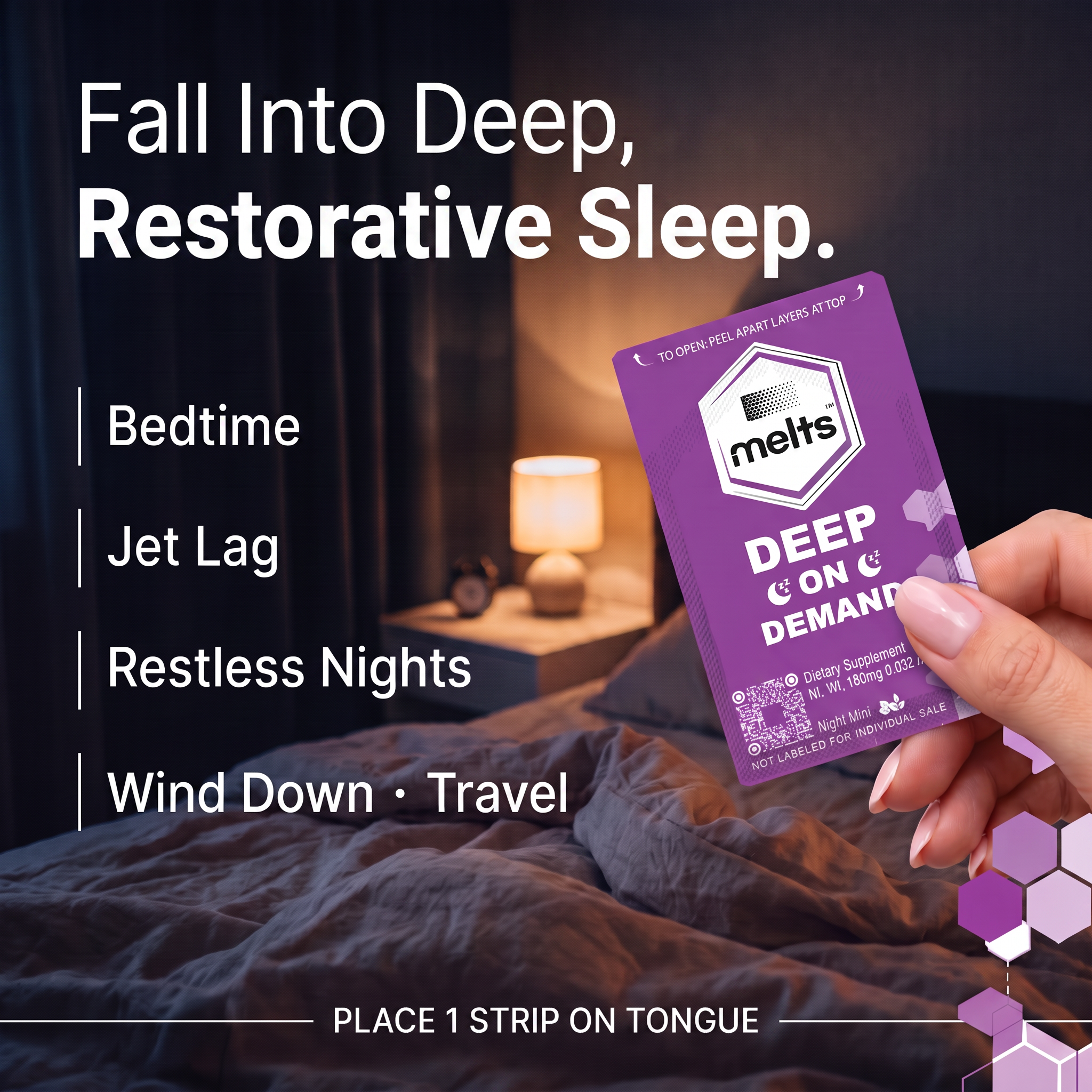 Melts Sleep™ Strips | Rest & Recovery