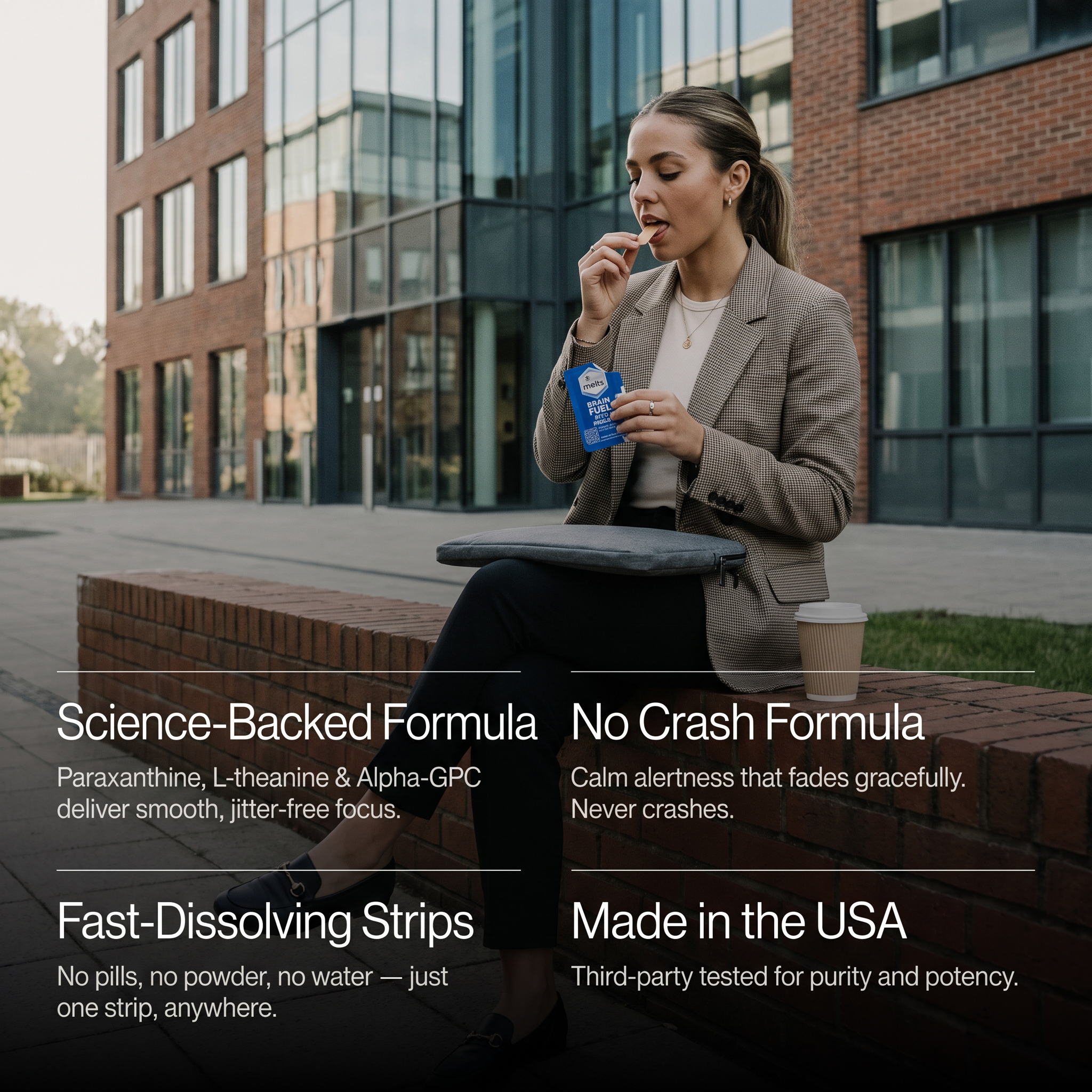 Melts™ Brain Fuel Strips | Focus & Clarity