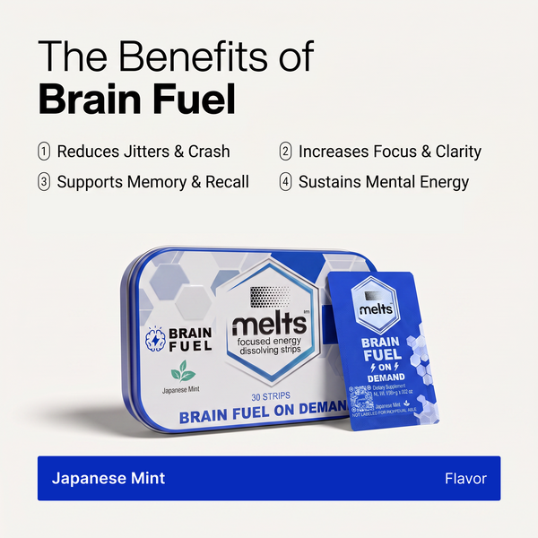 Melts™ Brain Fuel Strips | Focus & Clarity