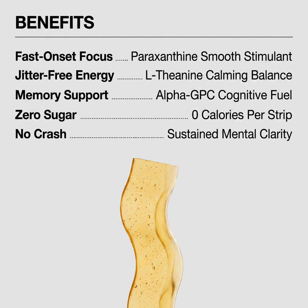 Melts™ Brain Fuel Strips | Focus & Clarity