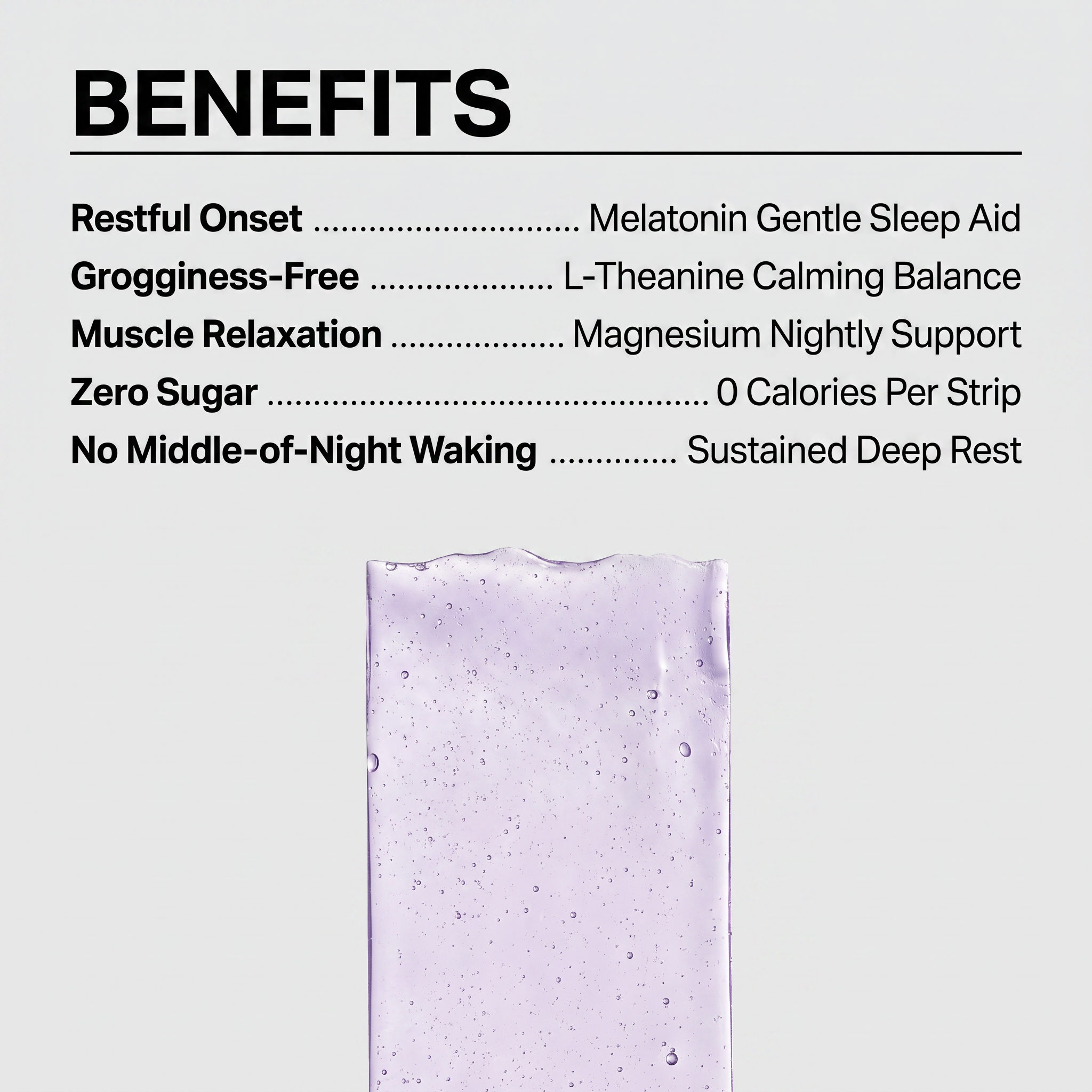 Melts Sleep™ Strips | Rest & Recovery