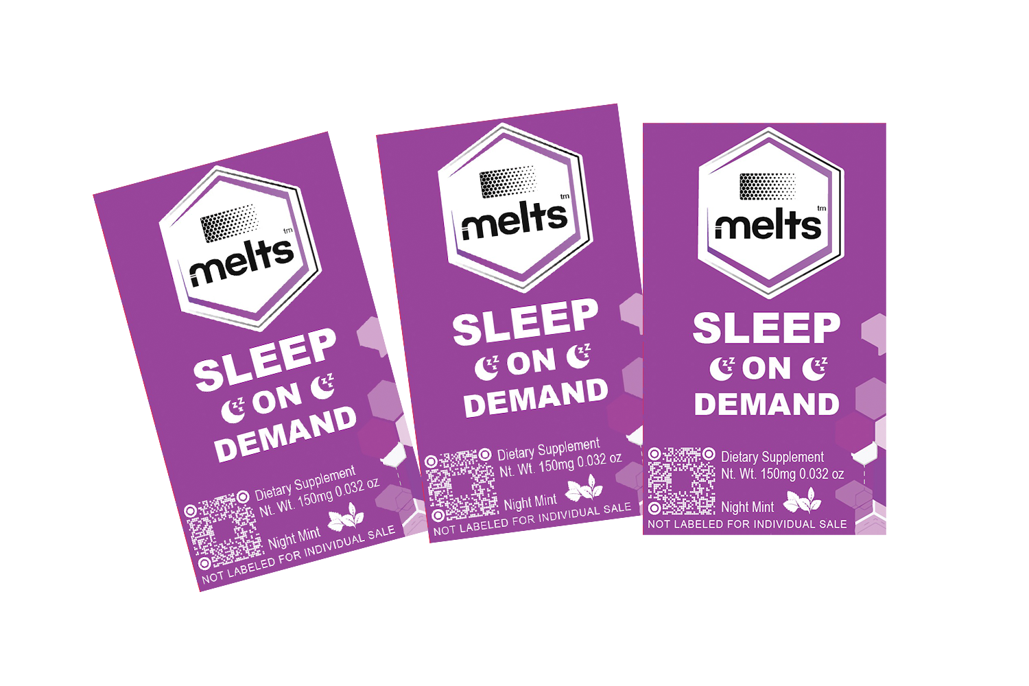 Melts Sleep™ Dissolving Strips | Rest & Relaxation - Image 3