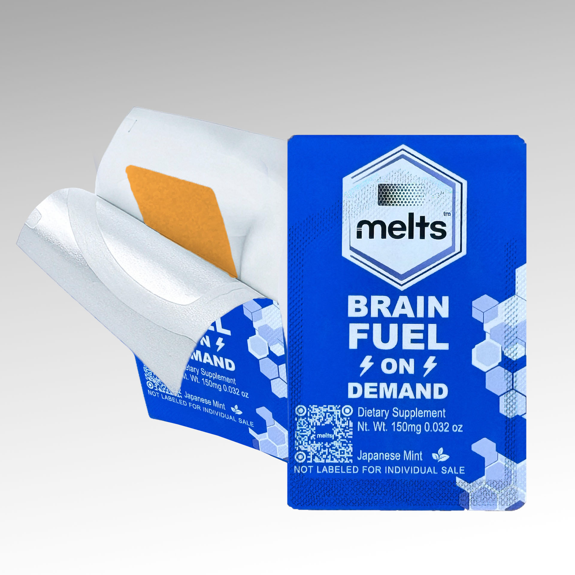 Melts™ Brain Fuel Dissolving Strips | Focus, Clarity & Mental Energy