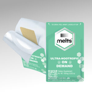 Melts™ Ultra Nootropic Dissolving Strips | Balanced Energy, Clarity & Calm Focus